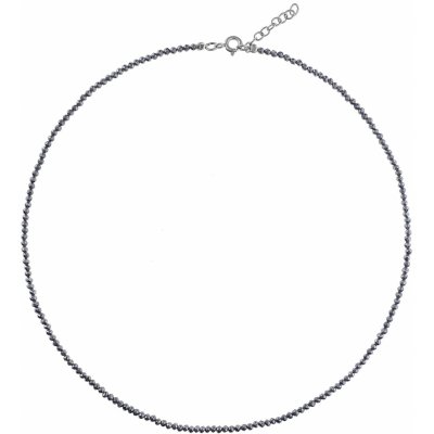 Again Jewelry Korálkový náhrdelník z hematitu AJKNA005 – Hledejceny.cz