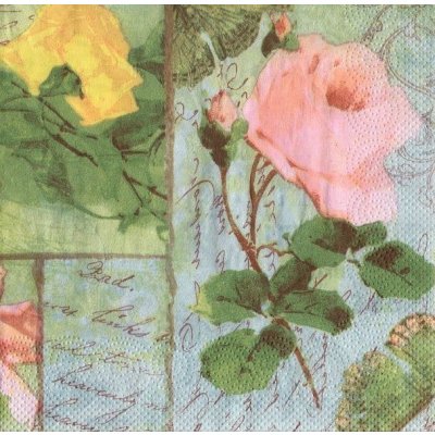 Ubrousek 33x33 cm RŮŽE – Hledejceny.cz