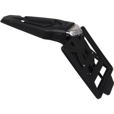 RACETECH (RTECH) univerzální montáž registrační značky závodní ( přídavný blatník zadní/ odnímatelná registrace ) se světlem LED ( úhel 30 stupňů ) barva černá – Hledejceny.cz