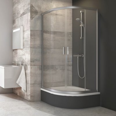 Ravak BLCP4-90 Sabina satin+Transparent 3B270U40Z1 – Zboží Dáma