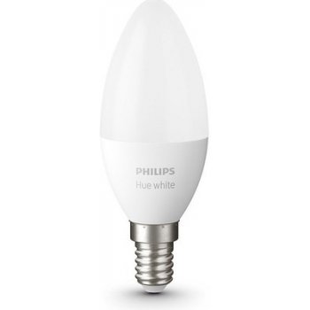 Philips Hue BT LED žárovka E14 5.5W teplá bílá chytrá LED žárovka 470 lm 2700 K stmívatelná