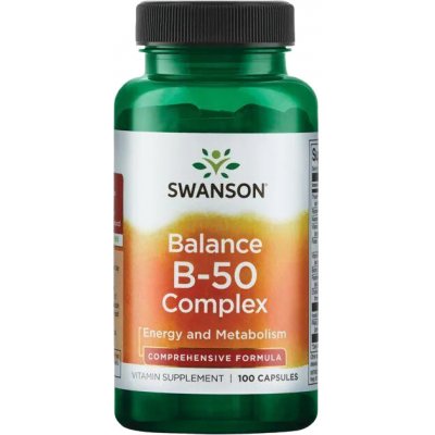 Swanson Vitamín B-50 100 kapslí – Hledejceny.cz