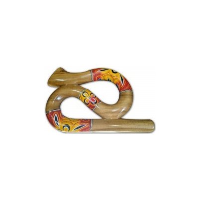 Etno art didgeridoo snake