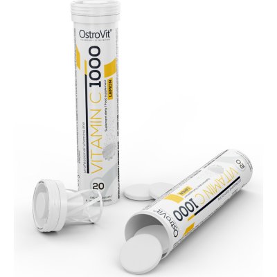 OstroVit Vitamin C 1000 mg 20 šumivých tablet – Hledejceny.cz