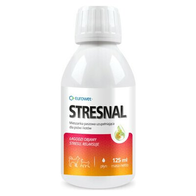 Eurowet Stresnal doplňkové krmivo pro psy a kočky na zmírnění stresu 125 ml – Hledejceny.cz