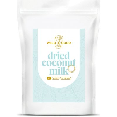 Wild&Coco Bio sušené kokosové mléko 300 g – Zbozi.Blesk.cz