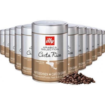 Illy Costa Rica káva 12 x 250 g – Hledejceny.cz