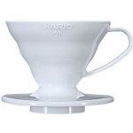 Hario Dripper V60-01 Plastic White – Zboží Mobilmania