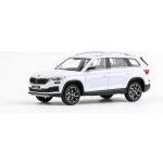 Abrex Škoda Kodiaq FL 2021 Bílá Moon Metalíza 1:43 – Sleviste.cz