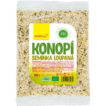 Wolfberry konopné semínko loupané Bio 100 g