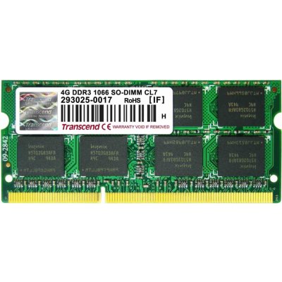 Transcend DDR3 4GB 1066MHz CL7 TS512MSK64V1N – Zbozi.Blesk.cz