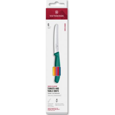 Victorinox Swiss Classic sada zoubkovaných nožů Multicolor 6.7836.6C1 – Hledejceny.cz