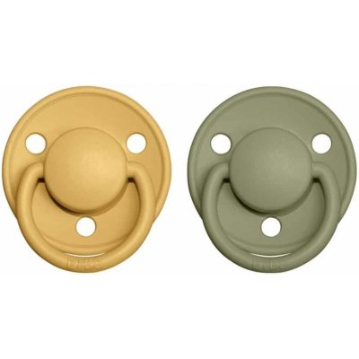 Bibs De Lux silikon Honey bee olive 2 ks – Hledejceny.cz