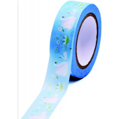 Tempus GG FT 933431 Blue swans 10 m x 15 mm – Hledejceny.cz