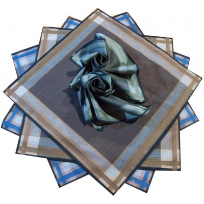 Etex Kapesníky pánské z česané bavlny 6ks – Zboží Dáma