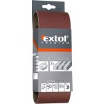 Plátna brusná nekonečný pás, bal. 3ks, 75x533mm, P100 EXTOL PREMIUM – Zboží Dáma