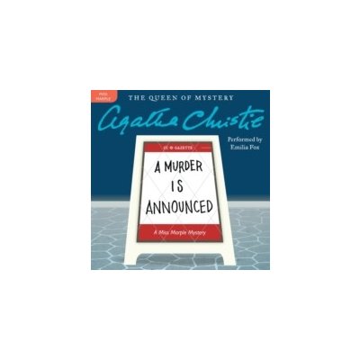 Murder Is Announced Christie Agatha, Hickson Joan – Hledejceny.cz