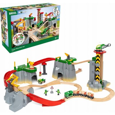 Brio World 36010 Přepravní vysokohorská vlaková sada – Zboží Dáma