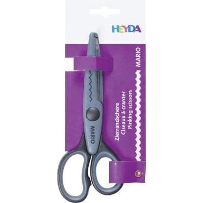 Heyda Nůžky ozdobné Mario - vlnky – Hledejceny.cz