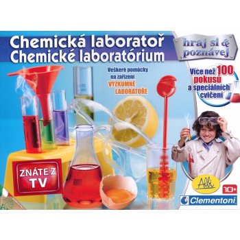 Albi Experimentální sada Clementoni Velká chemická laboratoř