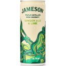 Jameson Ginger Ale & Lime plech 5% 0,25 l (holá láhev)