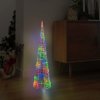 Vánoční osvětlení Nabytek XL Akrylový dekorativní světelný LED kužel barevný 90 cm
