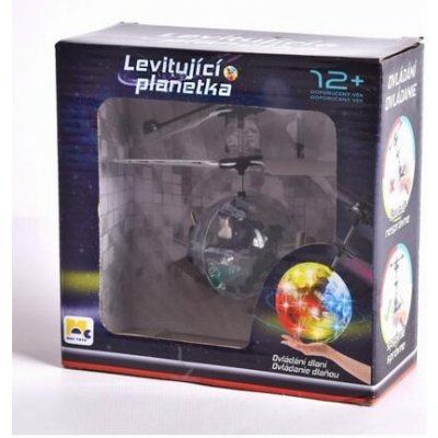 Mac Toys Levitující planetka koule magická vrtulníková ovládání dlaní LED Světlo
