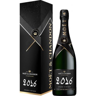 Moët & Chandon Brut Grand Vintage Blanc 2016 12,5% 0,75 l (holá láhev) – Zboží Dáma