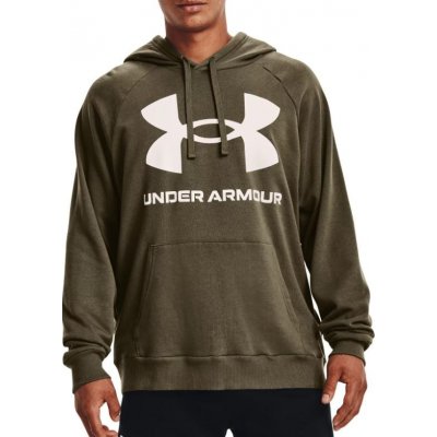 Under Armour Rival Fleece Big Logo Hoodie green LG