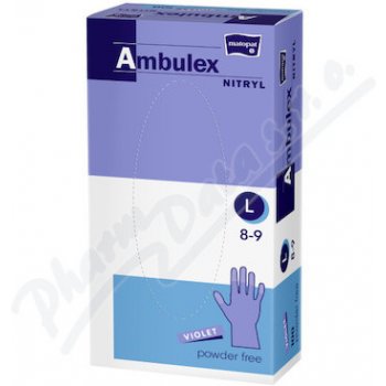 Ambulex Nitryl nepudrované 100 ks