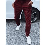 Dstreet pánské kalhoty UX4335 Bordó – Zboží Dáma