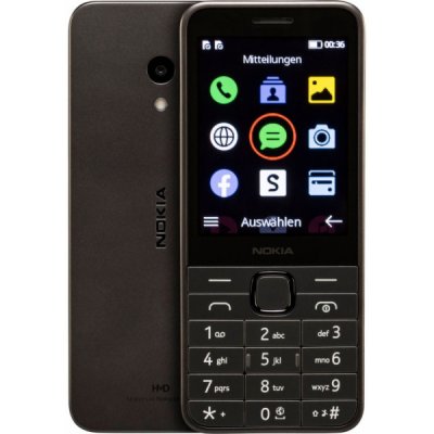 Nokia 235 4G 2024 Dual SIM Black – Zboží Živě