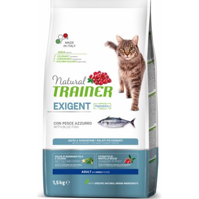 Trainer Natural Cat Exigent mořská ryba 1,5 kg – Zboží Mobilmania