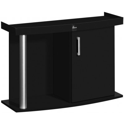 Diversa stolek Comfort 80 x 35 x 67 cm vypouklý černá – Zboží Mobilmania