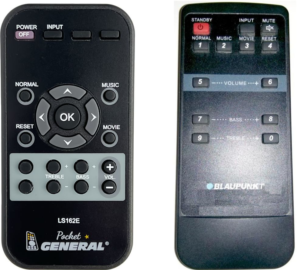 Dálkový ovladač General Blaupunkt LS-162E