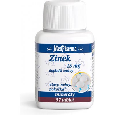 MedPh Zinek 15mg 37 tablet – Hledejceny.cz