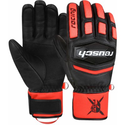 Reusch Worldcup Warrior Team black/fluo red