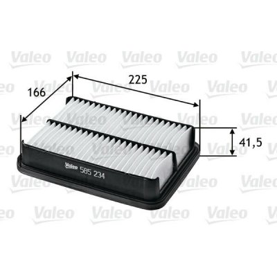 Vzduchový filtr VALEO 585234 – Hledejceny.cz