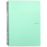 Karton P+P Blok kroužkový PASTELINI A4 linka zelená – Zboží Mobilmania