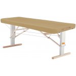 Clap Tzu Přenosné elektrické masážní lehátko Linea Ayurveda Barva: PU béžová (dune) Doplňky: síťové napájení 192 x 80 cm 30 kg 13 barev – Zboží Dáma