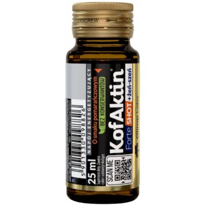 Olimp Kofaktin Forte Shot + ženšen 25 ml Pomeranč – Hledejceny.cz