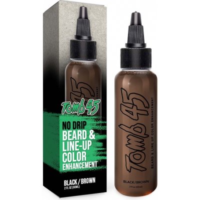 TOMB45 Beard & line-up color Barva na vlasy a vousy Brown/Black 60 ml