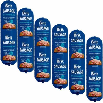 Brit Premium Chicken & Lamb 6 x 800 g – Hledejceny.cz