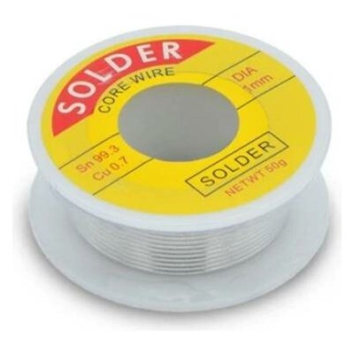Solder 99,3Sn0,7Cu bezolovnatá pájka 1,0mm 50g | Zboží Auto