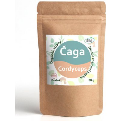 Sibi Cordyceps prášek a Čaga sibiřská 50 g – Hledejceny.cz