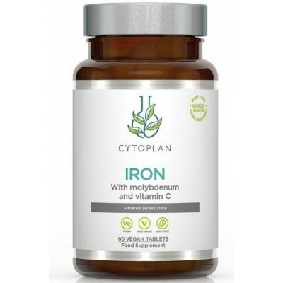 Cytoplan Iron Železo s vitamínem C a molybdenem 60 veganských tablet – Hledejceny.cz