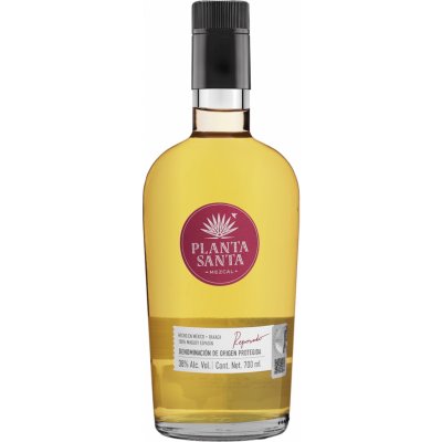 Mezcal Planta Santa Reposado 38% 0,7 l (holá láhev) – Zboží Dáma