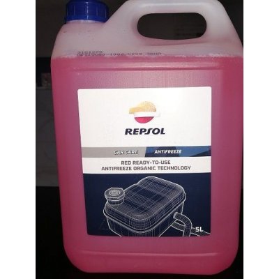 Repsol ANTIGEL RED READY-TO-USE G12 5 l – Zboží Mobilmania