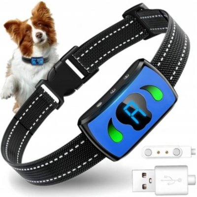 DexXer Protištěkací látkový obojek pro psa – Zbozi.Blesk.cz