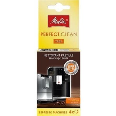 MELITTA Čistící tablety Perfect Clean pro automatické kávovary 4 x 1,8 g – Zbozi.Blesk.cz